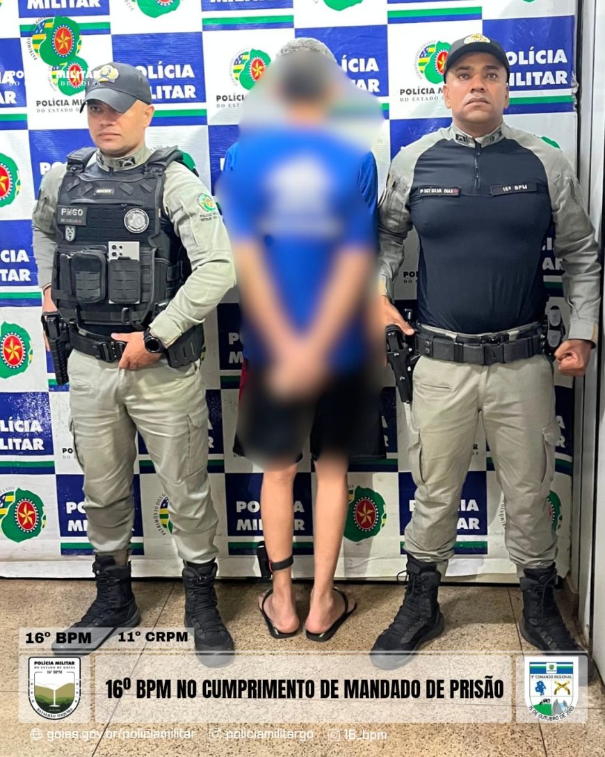 Foragido pelo crime de estupro de vulnerável é capturado no Setor Parque Lago, em Formosa