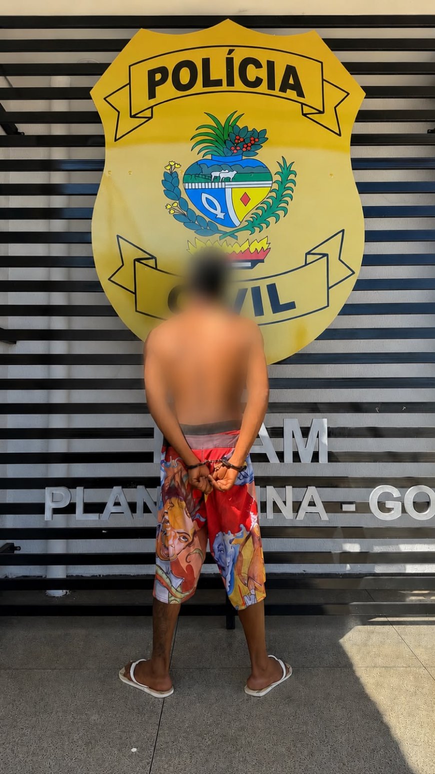 Homem é preso após agredir e ameaçar companheira em Planaltina de Goiás