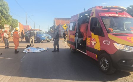 Mulher morre em acidente no centro de Formosa