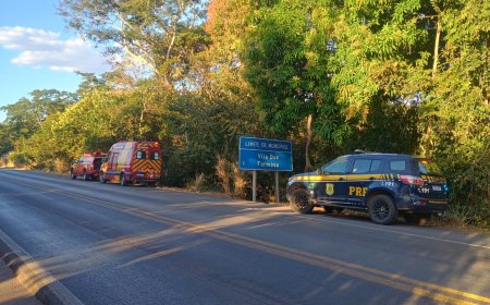 Acidente na BR-020 deixa dois mortos e dois feridos entre JK e Vila Boa