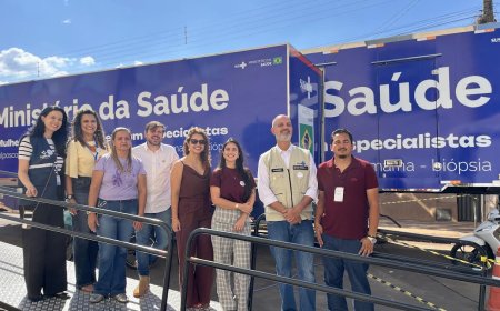 População de Goianápolis(GO) é atendida por carreta de saúde da mulher do Ministério da Saúde; veja como funciona
