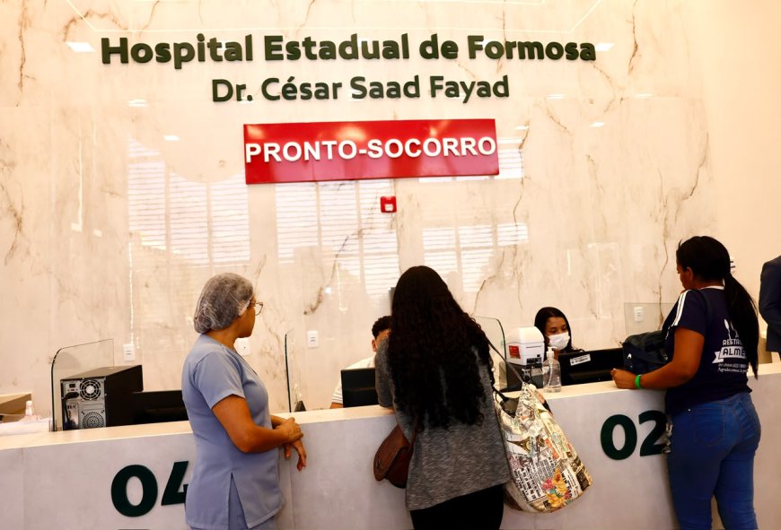 Pronto-socorro do Hospital Estadual de Formosa inicia funcionamento