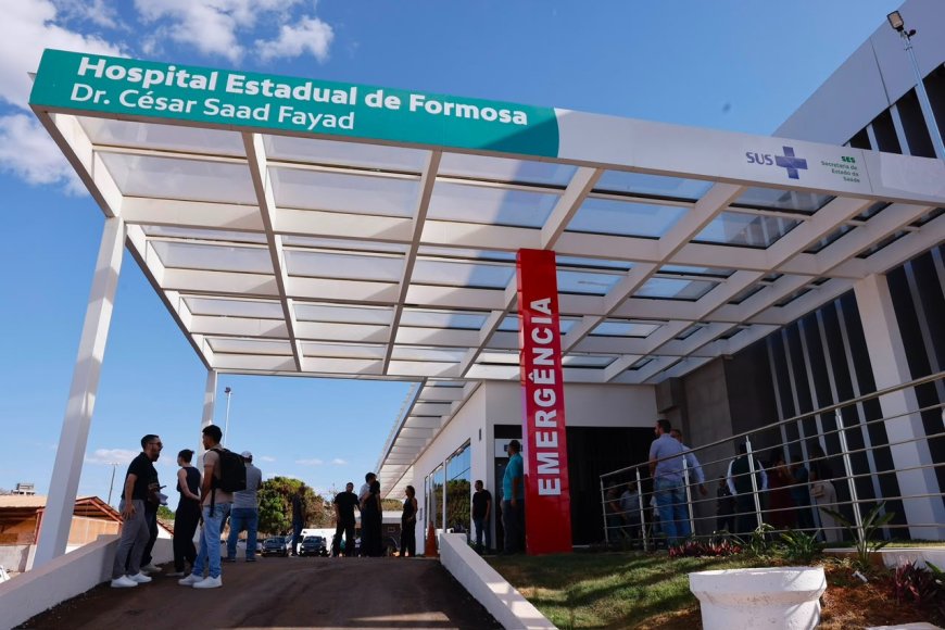 Pronto-socorro do Hospital Estadual de Formosa inicia funcionamento