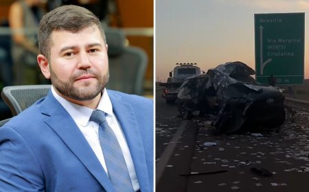 Deputado Amilton Filho morre em acidente na BR-050, em Cristalina
