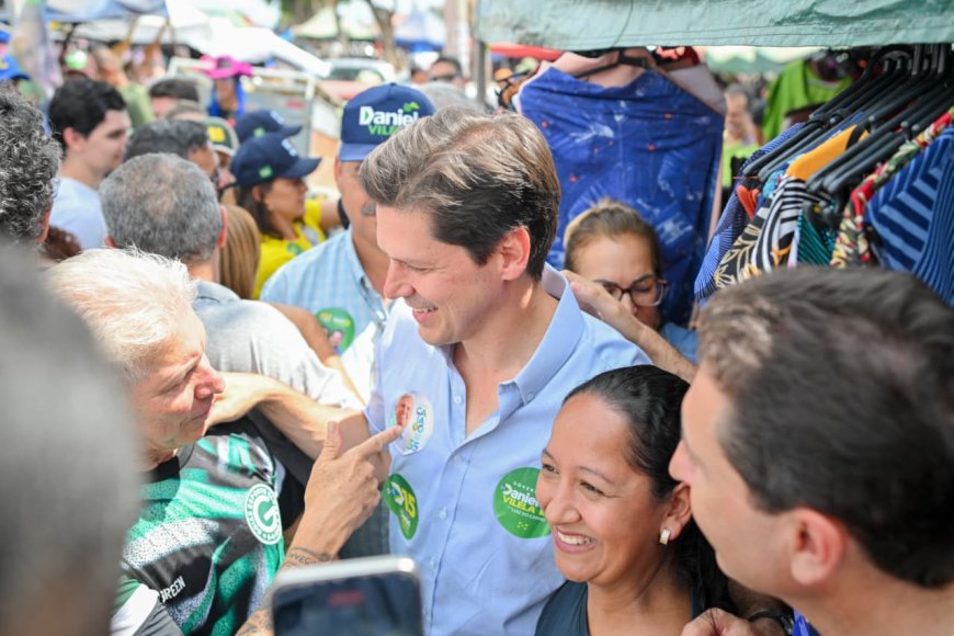 Daniel Vilela lidera com 42,6% e abre 25 pontos sobre o segundo colocado, mostra Goiás Pesquisas