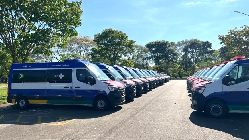 Veículos do SUS vão reforçar transporte de pacientes e atendimento de urgência em municípios de Goiás