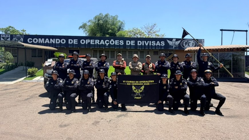 Comando de Operações de Divisas da PM capacita policiais do DF