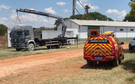 Homem de 47 anos morre após choque elétrico durante instalação de contêiner na zona rural de Formosa